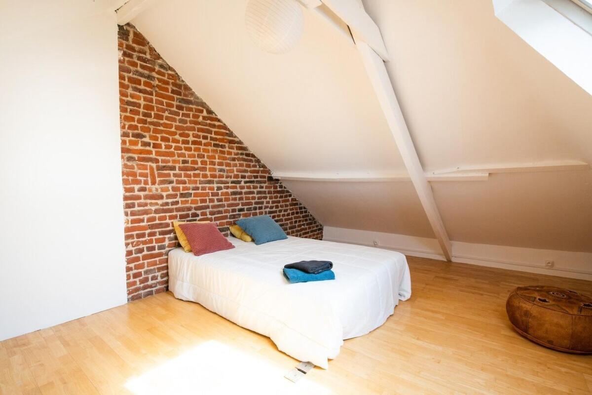 Maison Cosy 4 Chambres, Terrasse, Garage Prive Croix Eksteriør billede