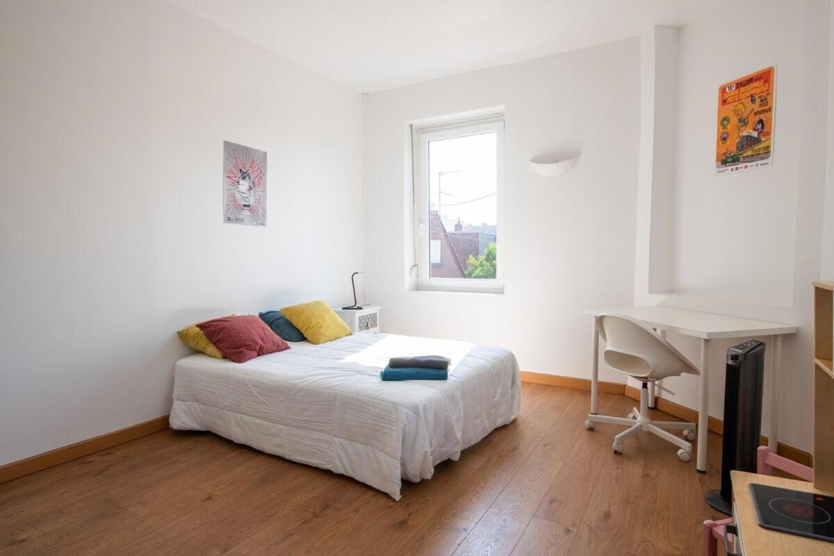 Maison Cosy 4 Chambres, Terrasse, Garage Prive Croix Eksteriør billede