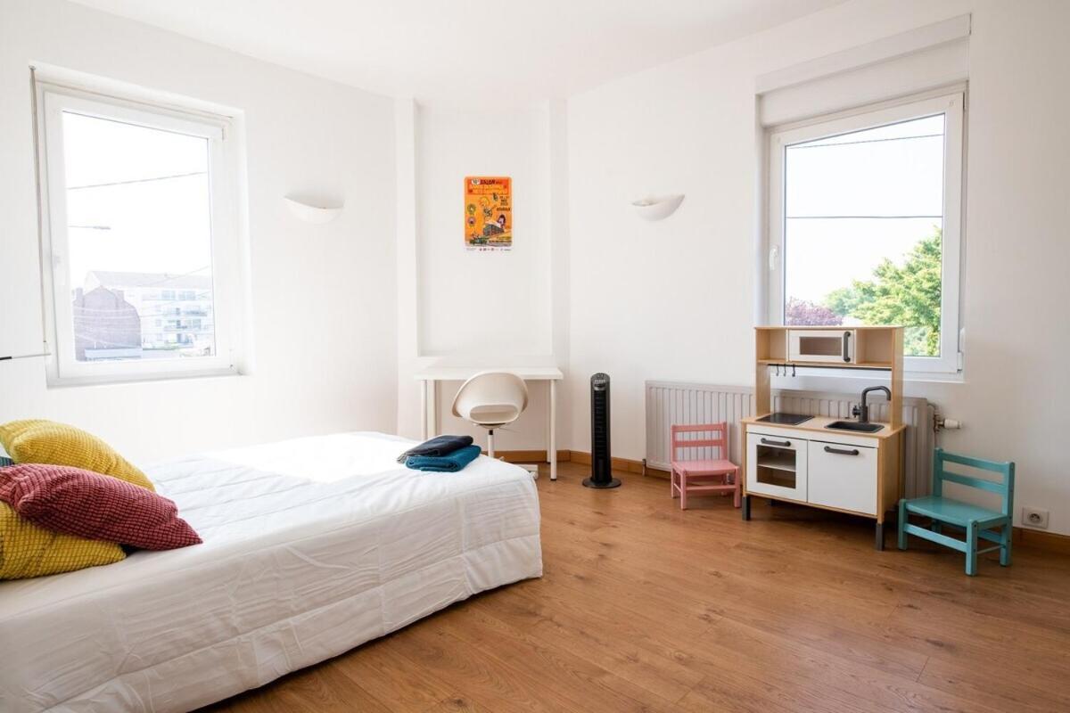 Maison Cosy 4 Chambres, Terrasse, Garage Prive Croix Eksteriør billede